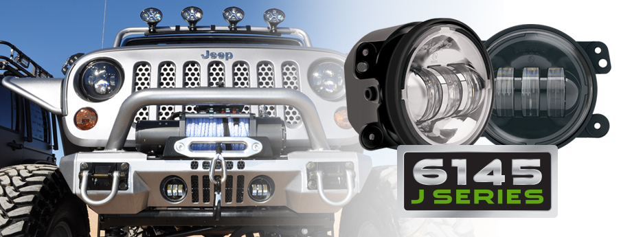 JW Speaker 6145 Jeep JK Fog Lights