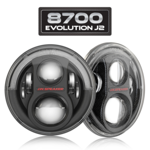 J.W. Speaker LED Headlight Model 8700 Evolution J2 Series