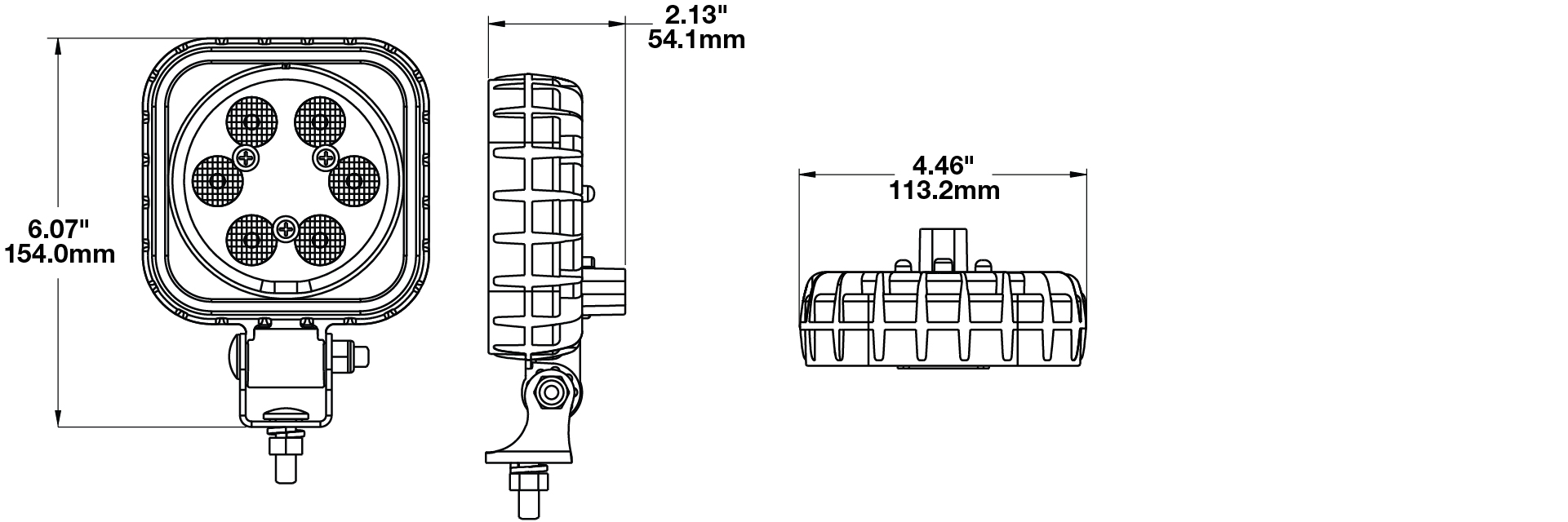 LED Work Lights - Model 840 XD - LED Headlights | Aftermarket & OEM ...